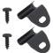 OER 1968-72 Chevy II, Nova, Ventura, Door Jamb Windlace Retainer Clips, Pair 153480