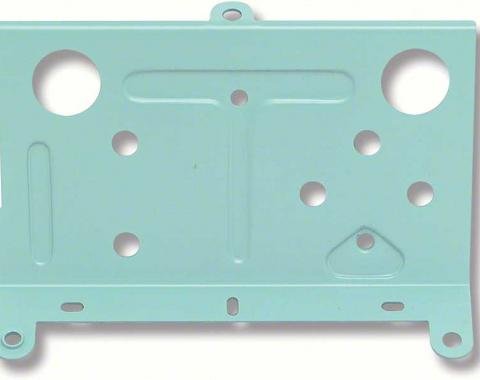 OER 1968-74 Console Rear Battery/Temperature Gauge Mounting Plate 6480877