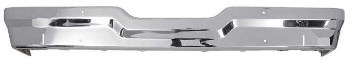 OER 1973 Nova, Rear Bumper, Chrome, without Bumper Strip Holes C2612