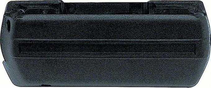 F-Body Armrest Base, Left Front, Black, 1968-1972