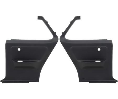 OER 1973-74 Nova, Omega, Interior Rear Side Panels, 2 Door Hatchback, RH & LH, Pair 748868