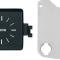 OER 1968-74 Chevy II, Nova, Dash Clock Opening Delete Plate, GM Licensed 6496824