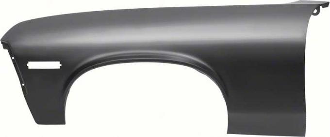 OER 1970-74 Chevrolet Nova, Front Fender, Drivers Side, Reproduction, EDP Coated 6258337A