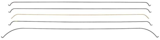 OER 1962-64 Chevy II, Nova, Headliner Bow Set, 2 Door Sedan, Color Coded GM352