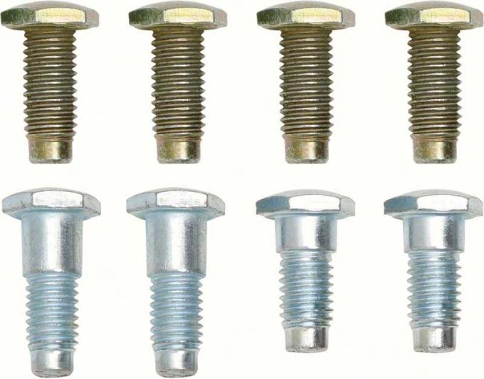 OER 1967-72 With Shoulder Belts 8 Piece Seat Belt Bolt Kit *R560