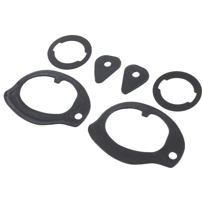 1960, 1963-64, 1969-70 Impala, Bel Air, Biscayne, 66-67 Chevy II / Nova, 1968-72 Chevelle/El Camino, Door Handle Gasket Set, 2 Door