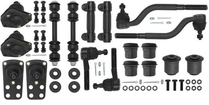 OER 1963-67 Chevy II / Nova Front End Rebuild Kit, With Inner and Outer Tie Rod Ends *N45334B