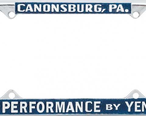 OER Yenko Hi-Performance License Plate Frame Y5002