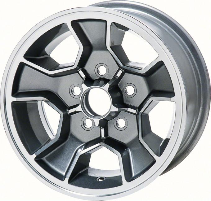 OER Z28 N90 Style 14" X 7" Aluminum Wheel 5 x 4-3/4" Bolt Pattern 4-1/4" Backspace - Each 14022116