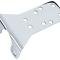 Proportioning Valve Bracket, Bottom Mount, Chrome Plated