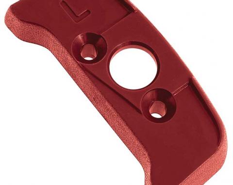 OER 1974-92 Seat Belt Shoulder Belt Guide Escutcheon - LH - Firethorn 20552362