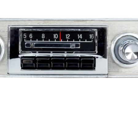 Custom Autosound 1962-1965 Chevrolet Nova Slidebar Radio