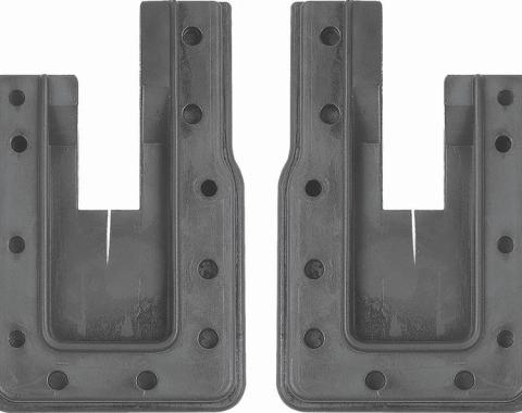 AMD Door Jamb Rubber U-Seals, Pair, 66-67 Chevy II Nova Coupe K-N179