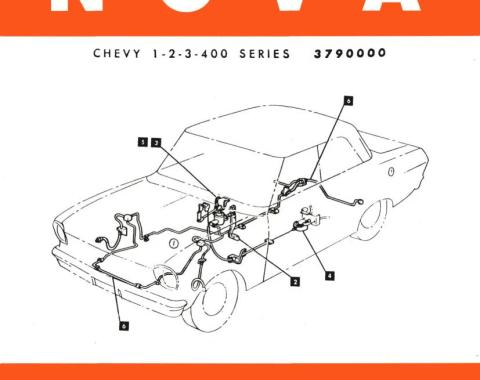 American Autowire Factory Assembly Manual - 1962 Nova 36303
