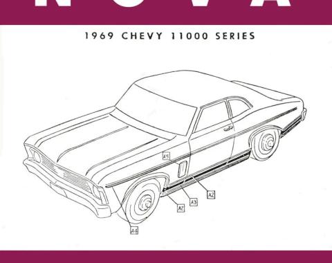 American Autowire Factory Assembly Manual - 1969 Nova 36310