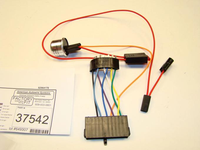 American Autowire 1964-1966 Buick / Chevrolet / Oldsmobile / Pontiac Steering Column Adapter Harness 37542