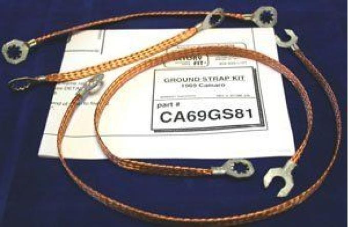 American Autowire 1969 Chevrolet Ground Strap Kit CA69GS81