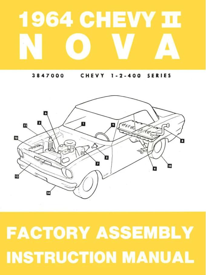 American Autowire Factory Assembly Manual - 1964 Nova 36305