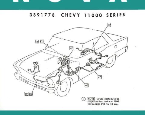 American Autowire Factory Assembly Manual - 1967 Nova 36308