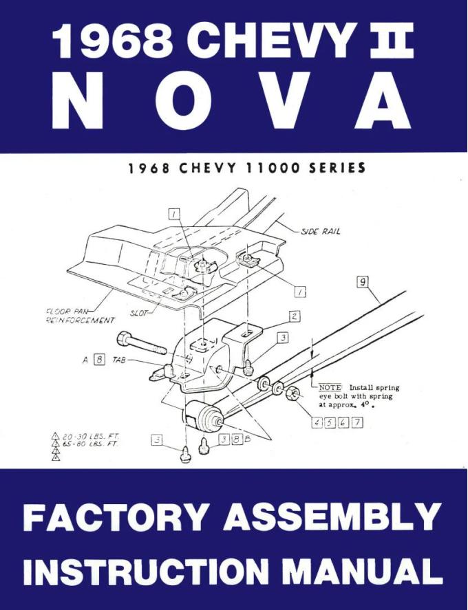 American Autowire Factory Assembly Manual - 1968 Nova 36309