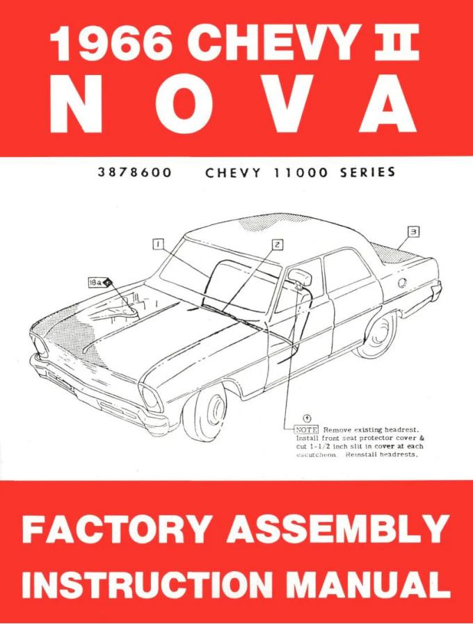 American Autowire Factory Assembly Manual - 1966 Nova 36307