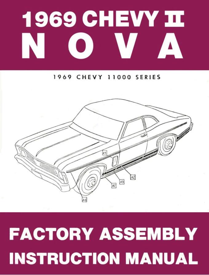 American Autowire Factory Assembly Manual - 1969 Nova 36310