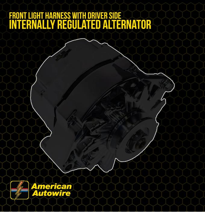 American Autowire 1966 Chevrolet Chevy II Front Light Harness - Altdi No NV67819DI