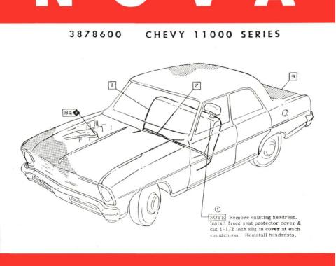 American Autowire Factory Assembly Manual - 1966 Nova 36307