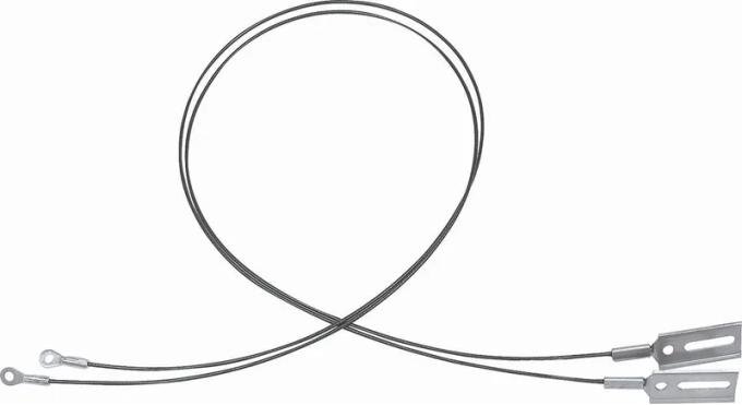 AMD Convertible Top Cables, 2 Piece Set, 62-63 Chevy II Nova K-14724